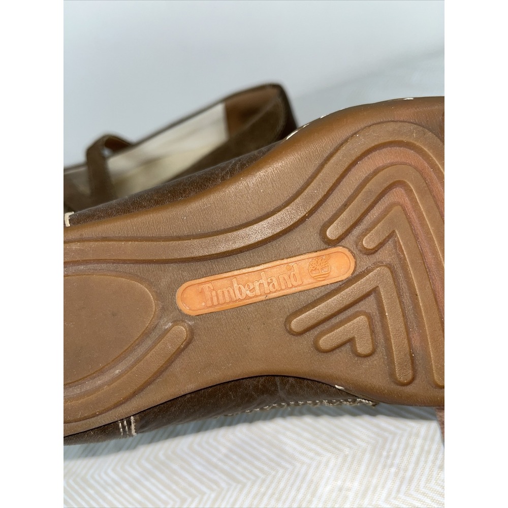 Timberland Earthkeepers Women's 7 Brown Suede Slip On Cushioned Loafers Casual - Picture 15 of 16